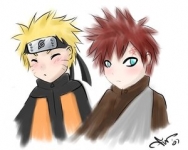 naruto e gaara